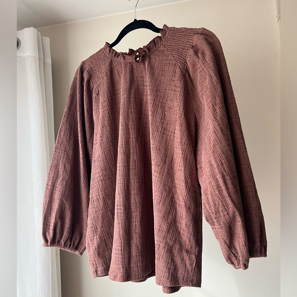 Anthropologie Current Air Los Angeles top. XL